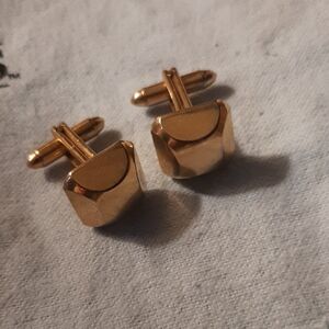 Hadley Goldtone Cufflinks